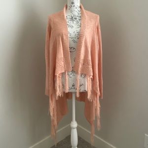 Cardigan (Peach Sz M/L)